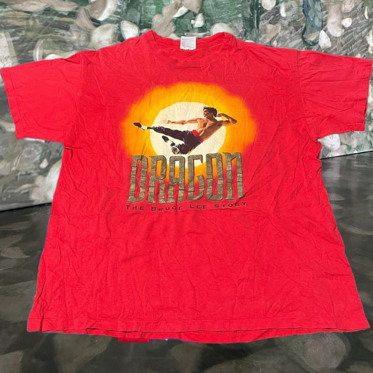 90s Bruce Lee kung fu shirt