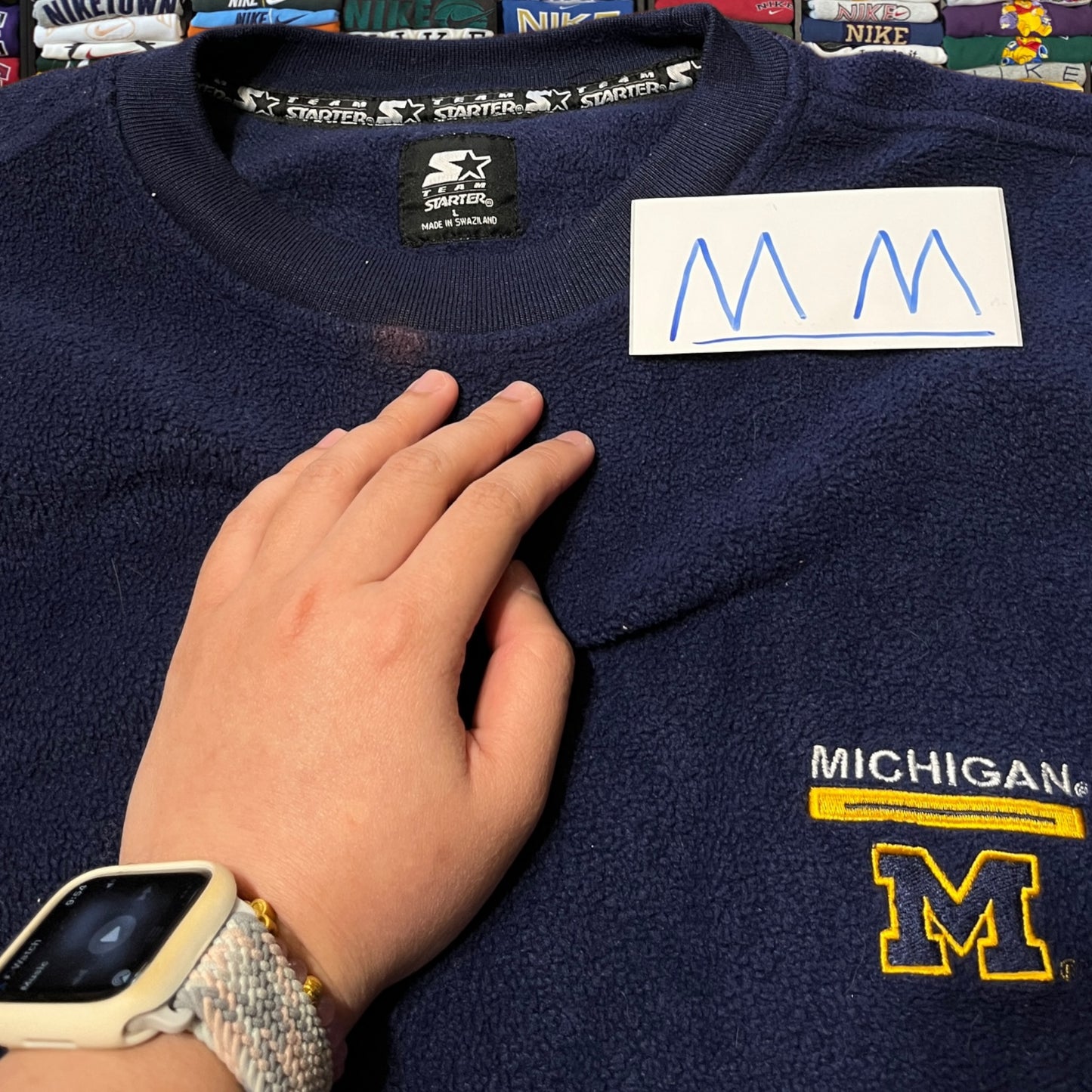 Y2K Michigan state university sweater