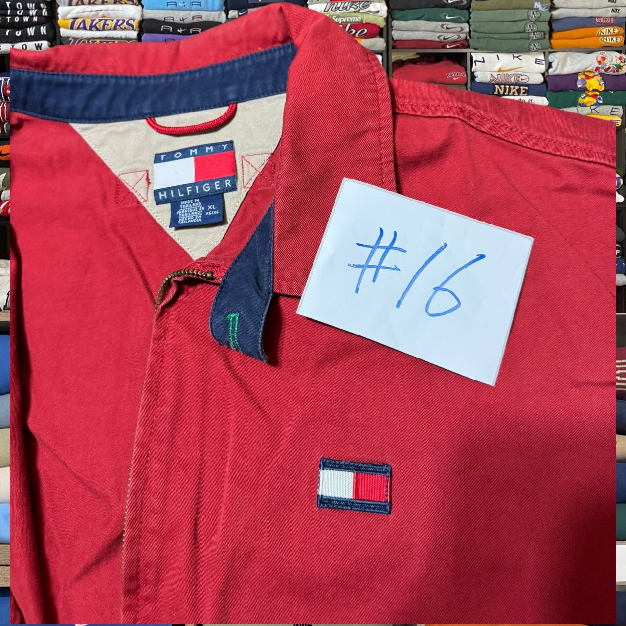 y2k tommy hilfiger jacket (Xlarge)