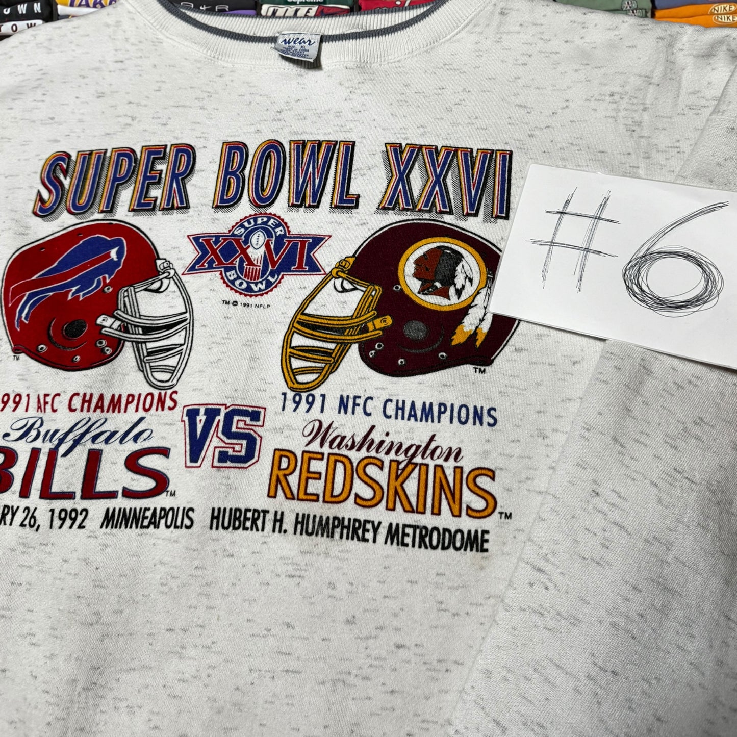1992 Buffalo bills superbowl sweater (xlarge)