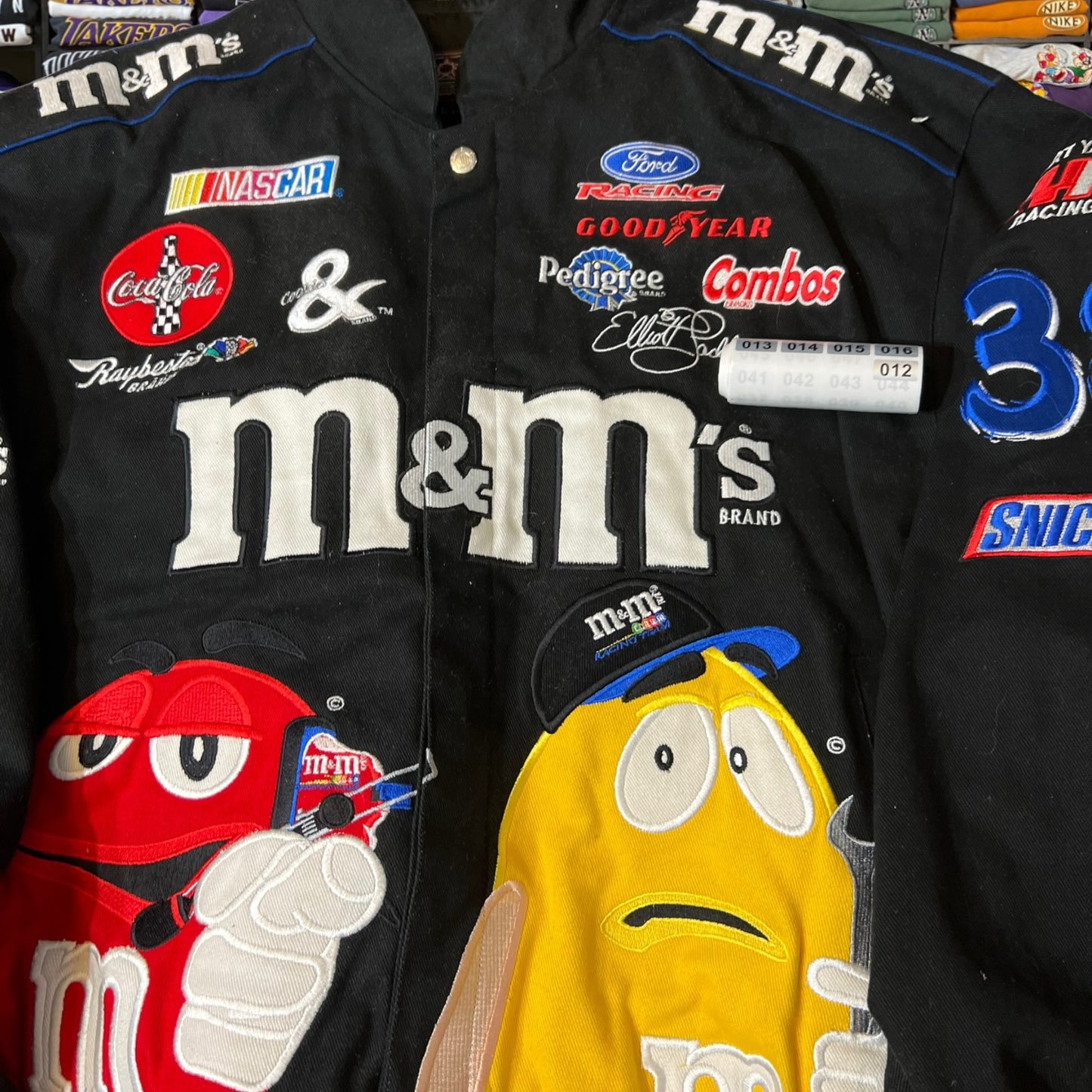 Vintage M&M NASCAR varsity jacket heavy weighted super good quality