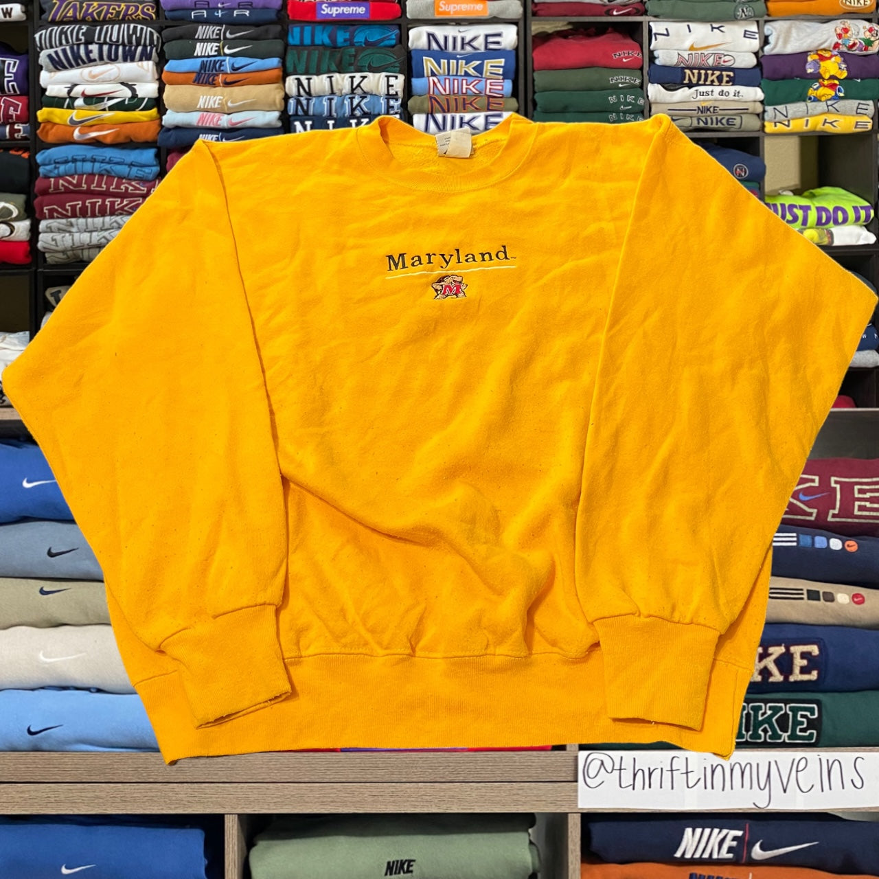 90s Maryland university sweater