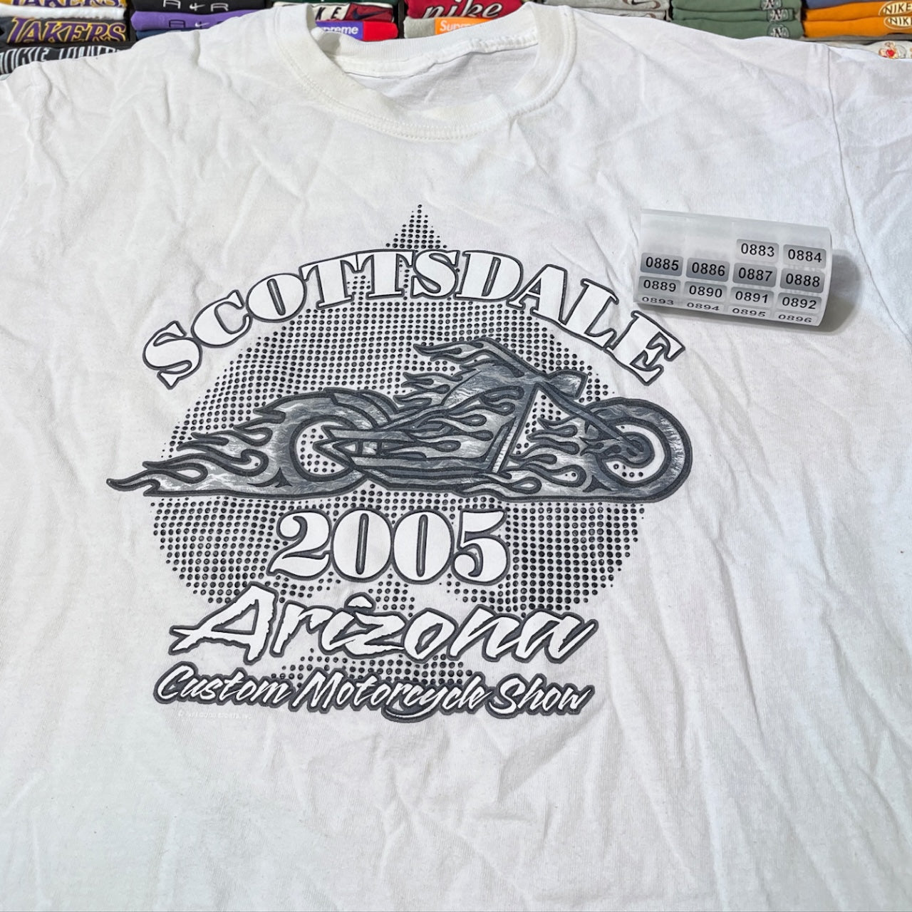 Y2K 2005 biker motorcycle shirt