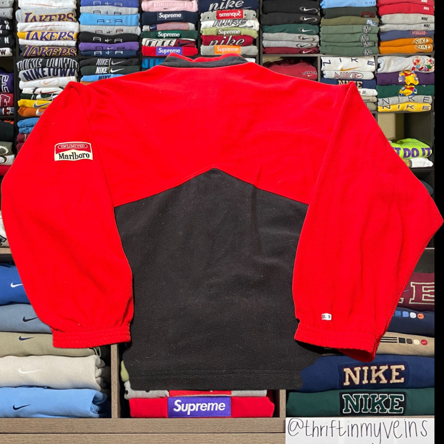 90s Marlboro full zip fleece (xlarge)