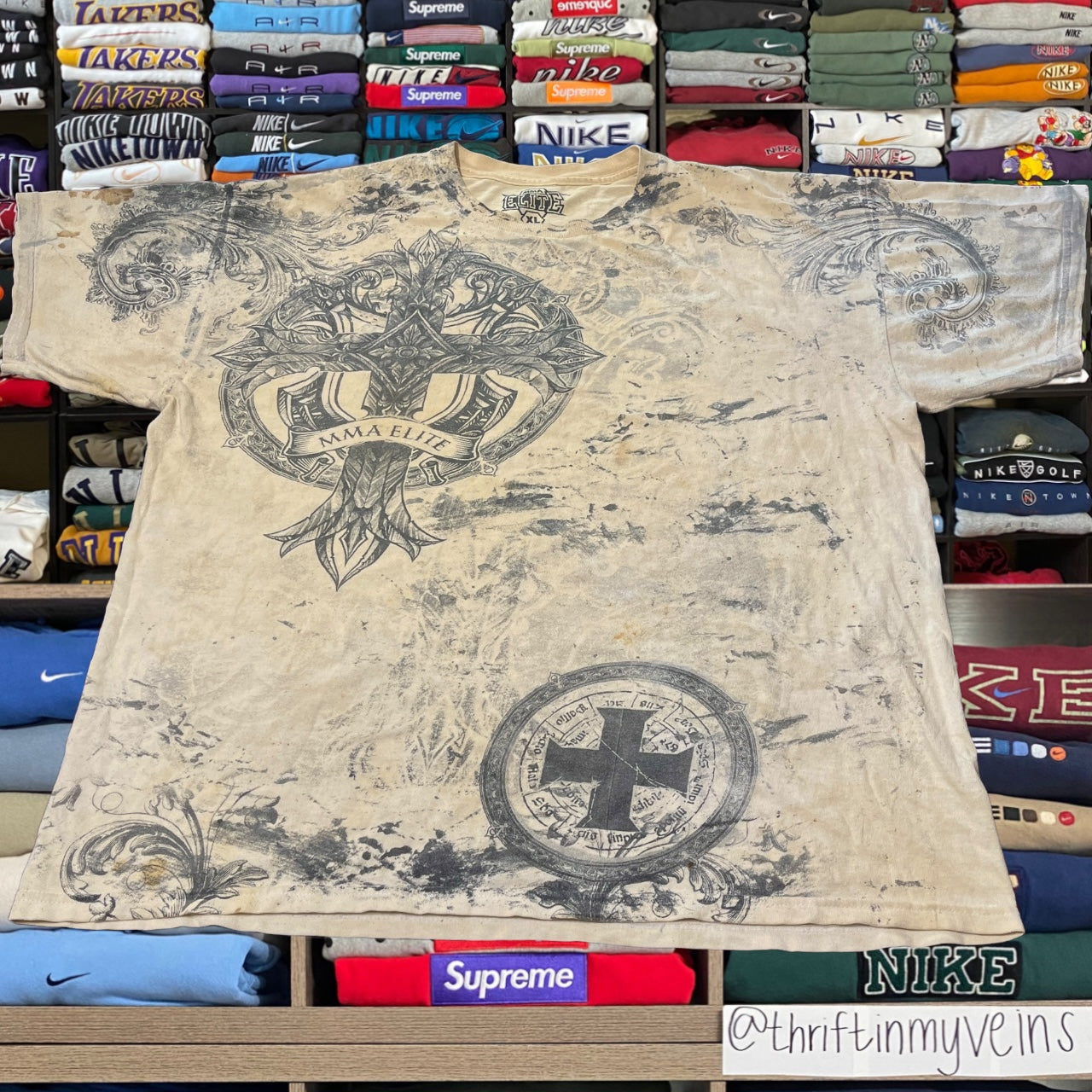Vintage mma elite shirt