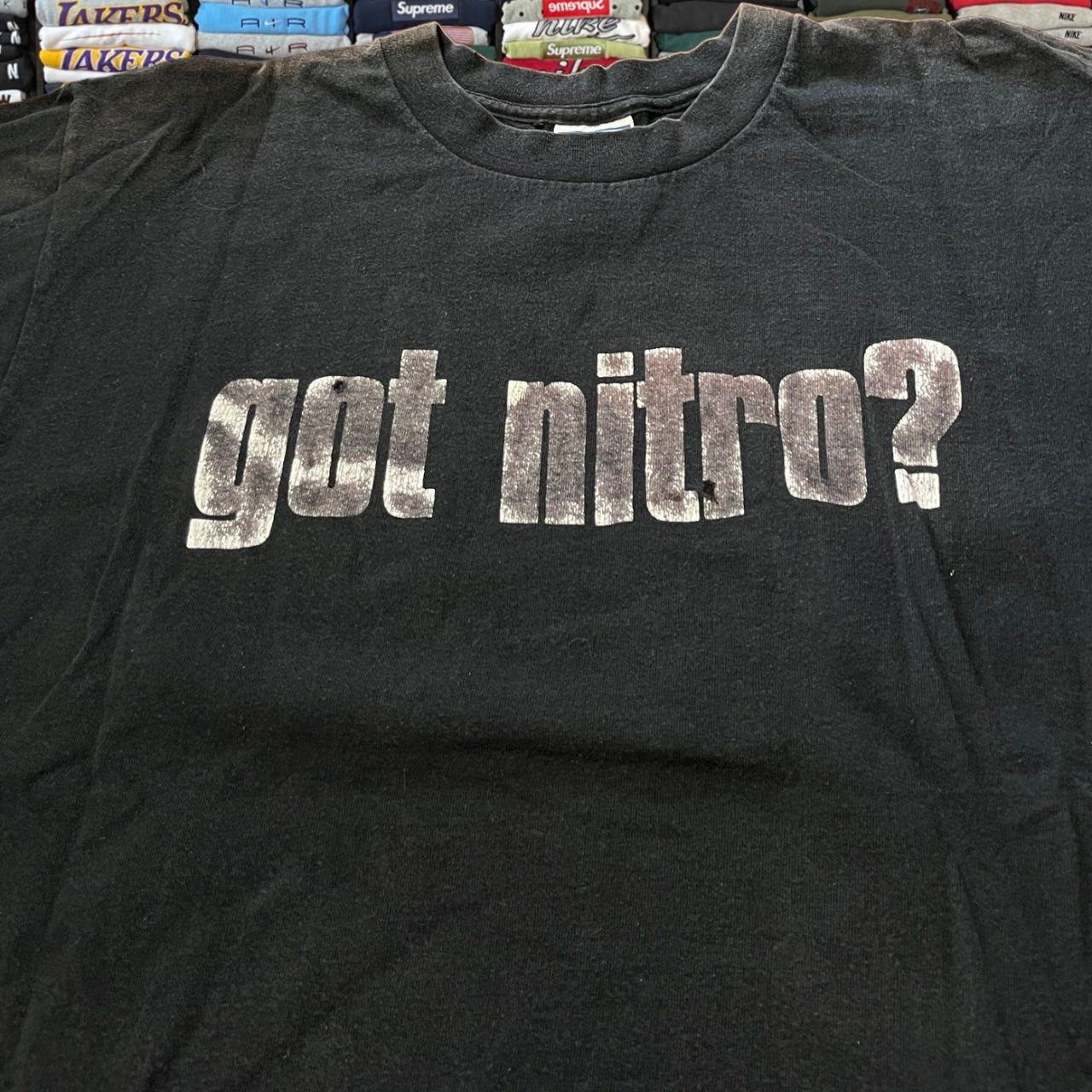 Vintage 90s got nitro biker shirt