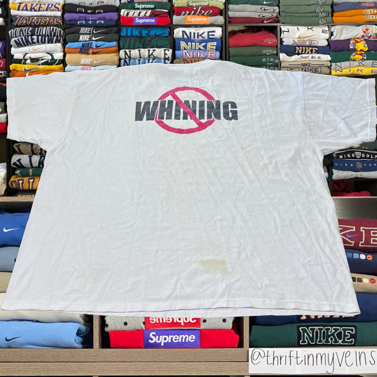 2002 wrestling no whining shirt ( xxlarge )