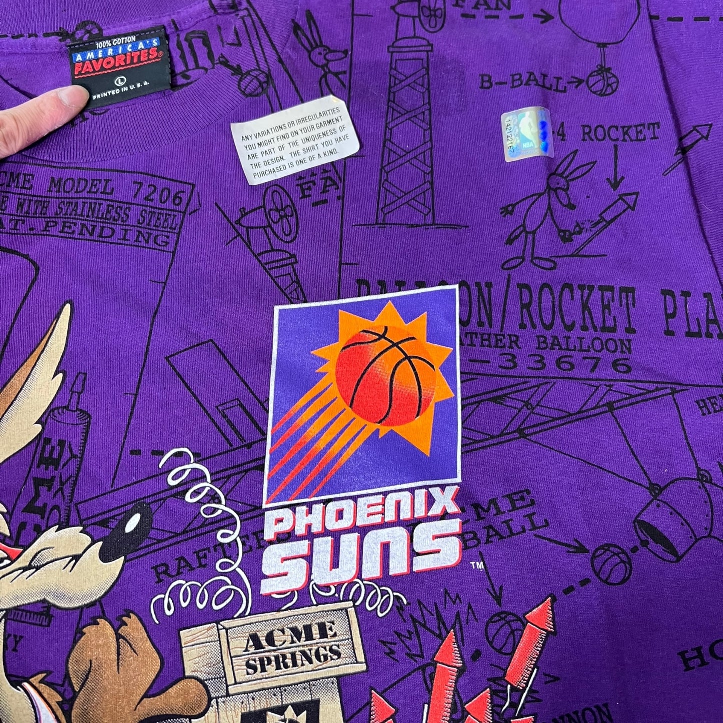 90s Phoenix suns nba basketball shirt