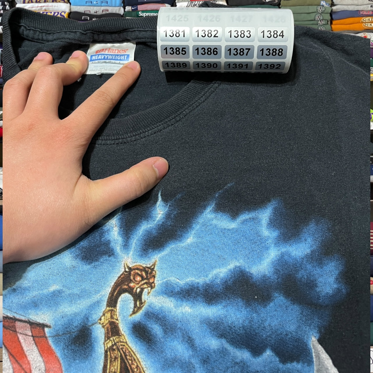 Vintage Y2K 2003 Iron Maiden band tee