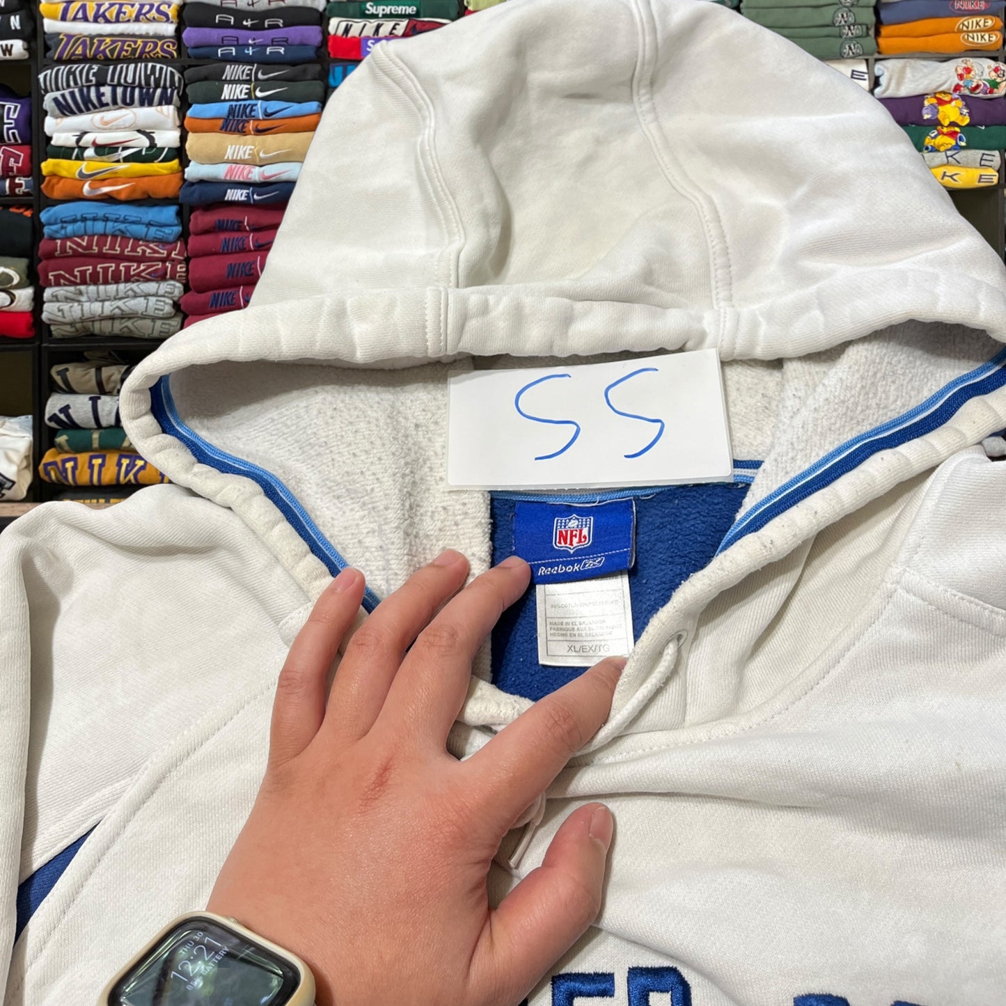 Y2K nfl football superbowl hoodie