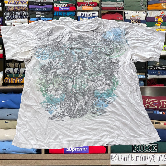 Y2K skater graphic shirt