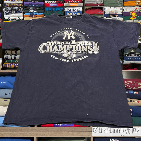 Y2K 2009 Yankees mlb shirt