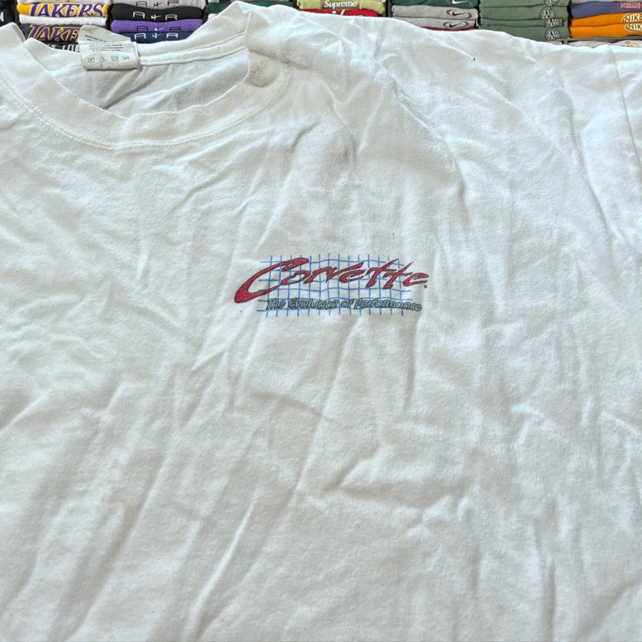 Y2K corvette car shirt