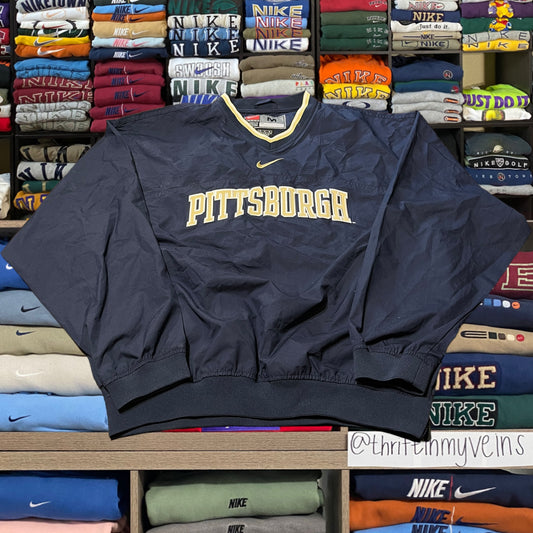 Y2K Nike x Pittsburgh university sweater