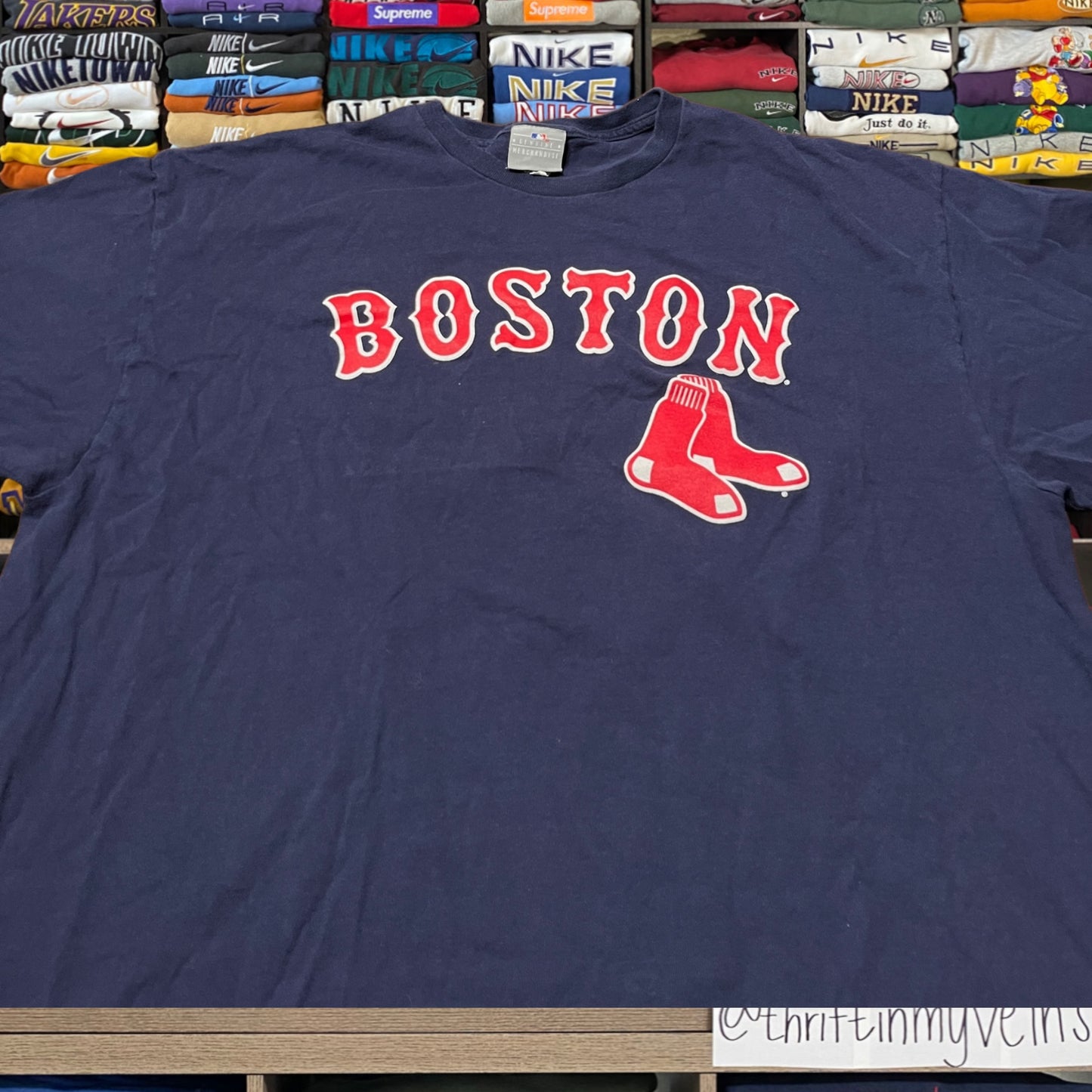 vintage y2k boston red sox mlb baseball shirt