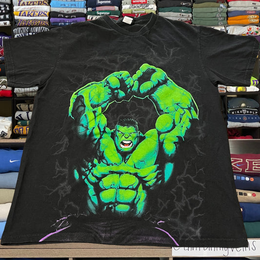 Vintage y2k marval hulk shirt