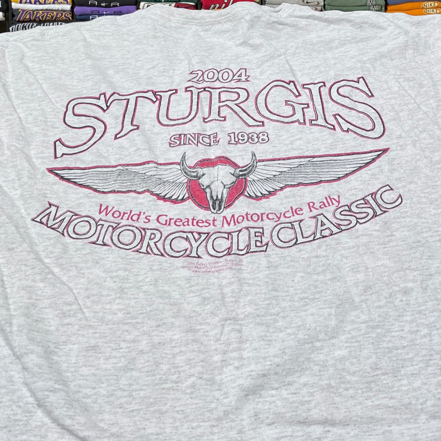 Y2k sturgis 2004 biker shirt