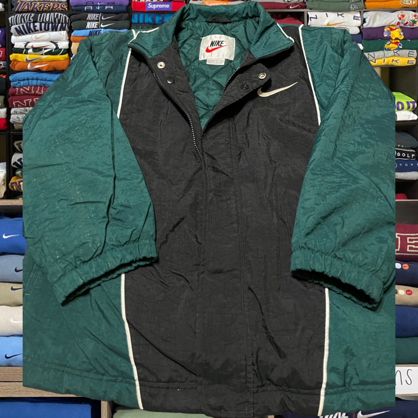 vintage 90s nike puffer jacket