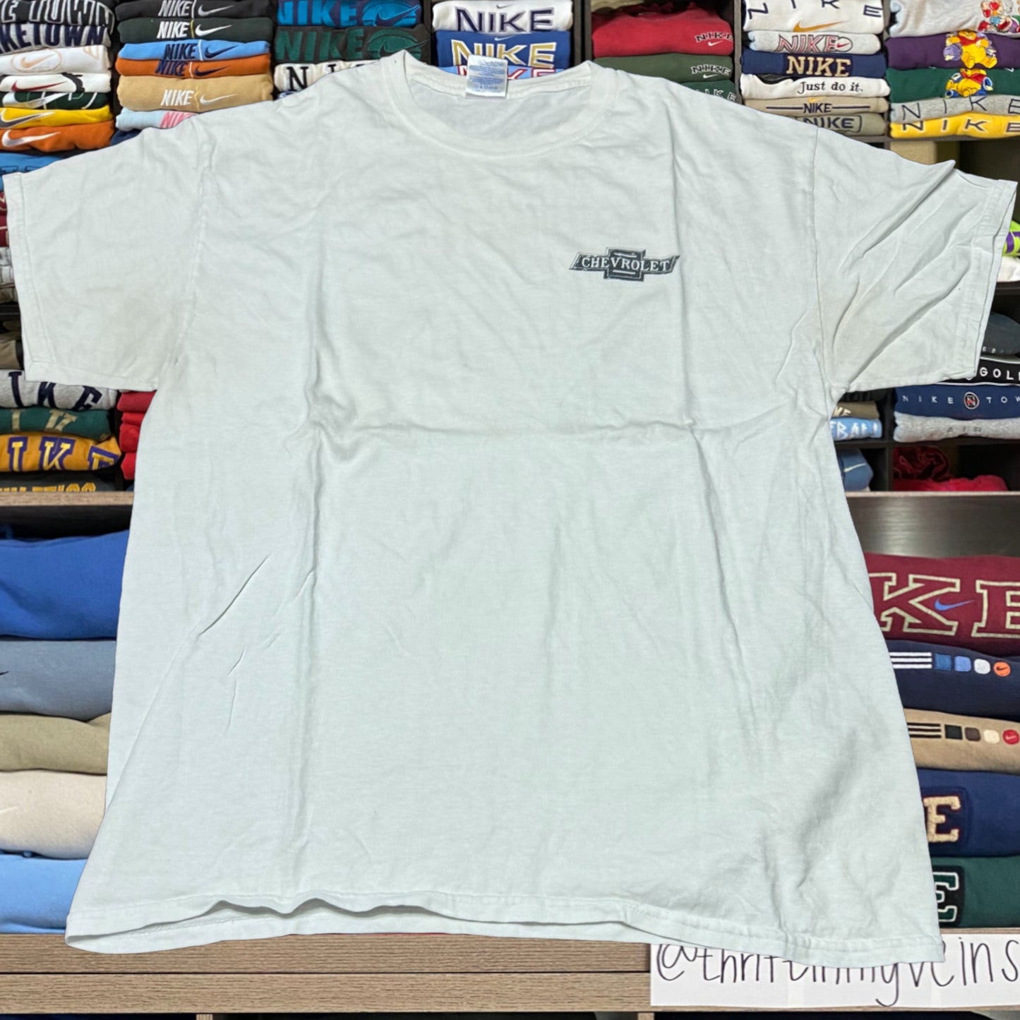 Y2K Chevrolet car shirt