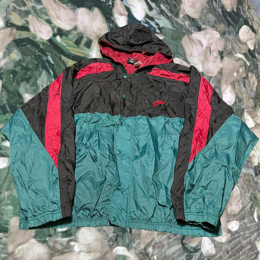 vinrage 90's nike windbreaker (xlarge)