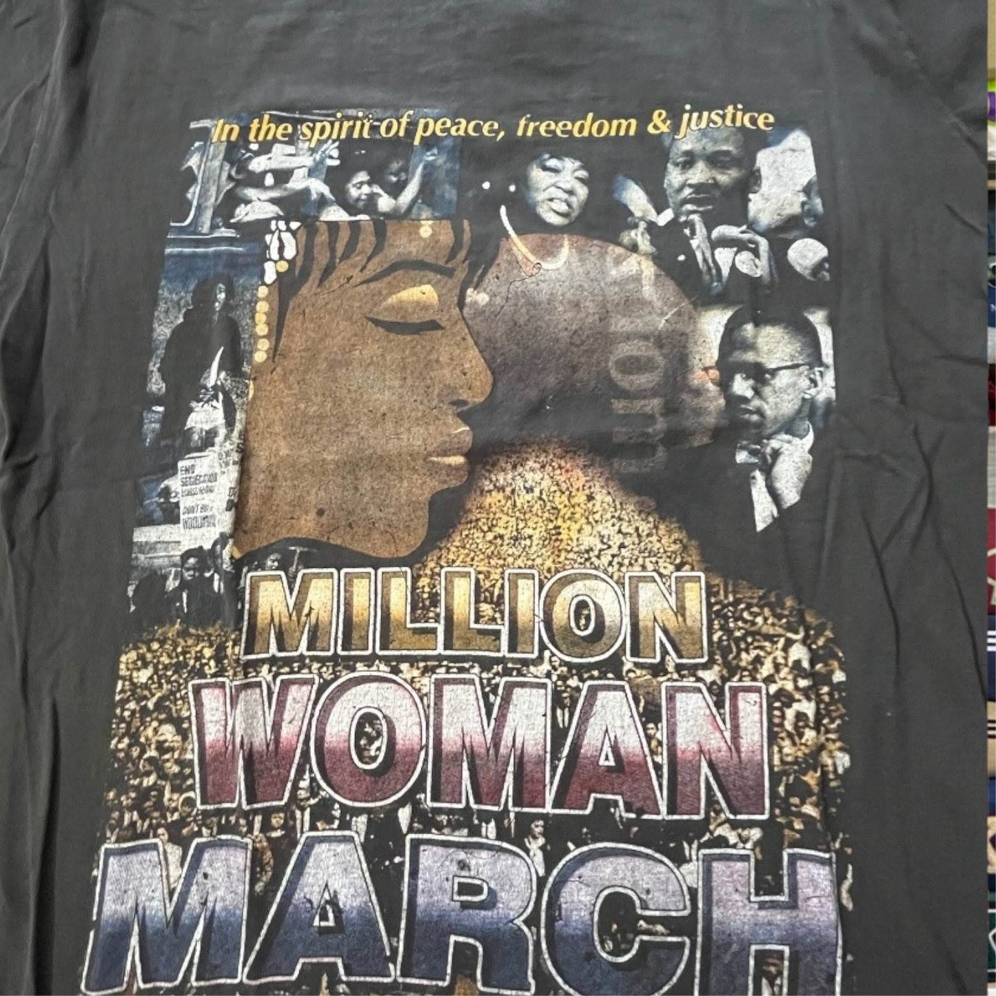 90s million woman march rap tee
