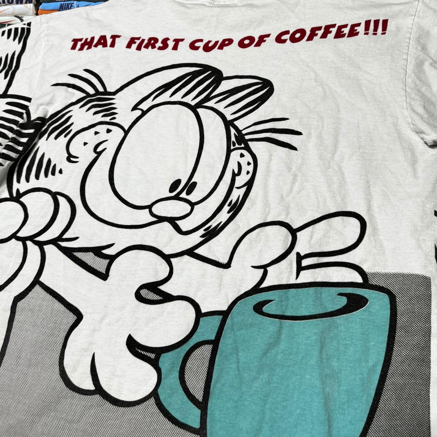 Vintage 90s Garfield all over print