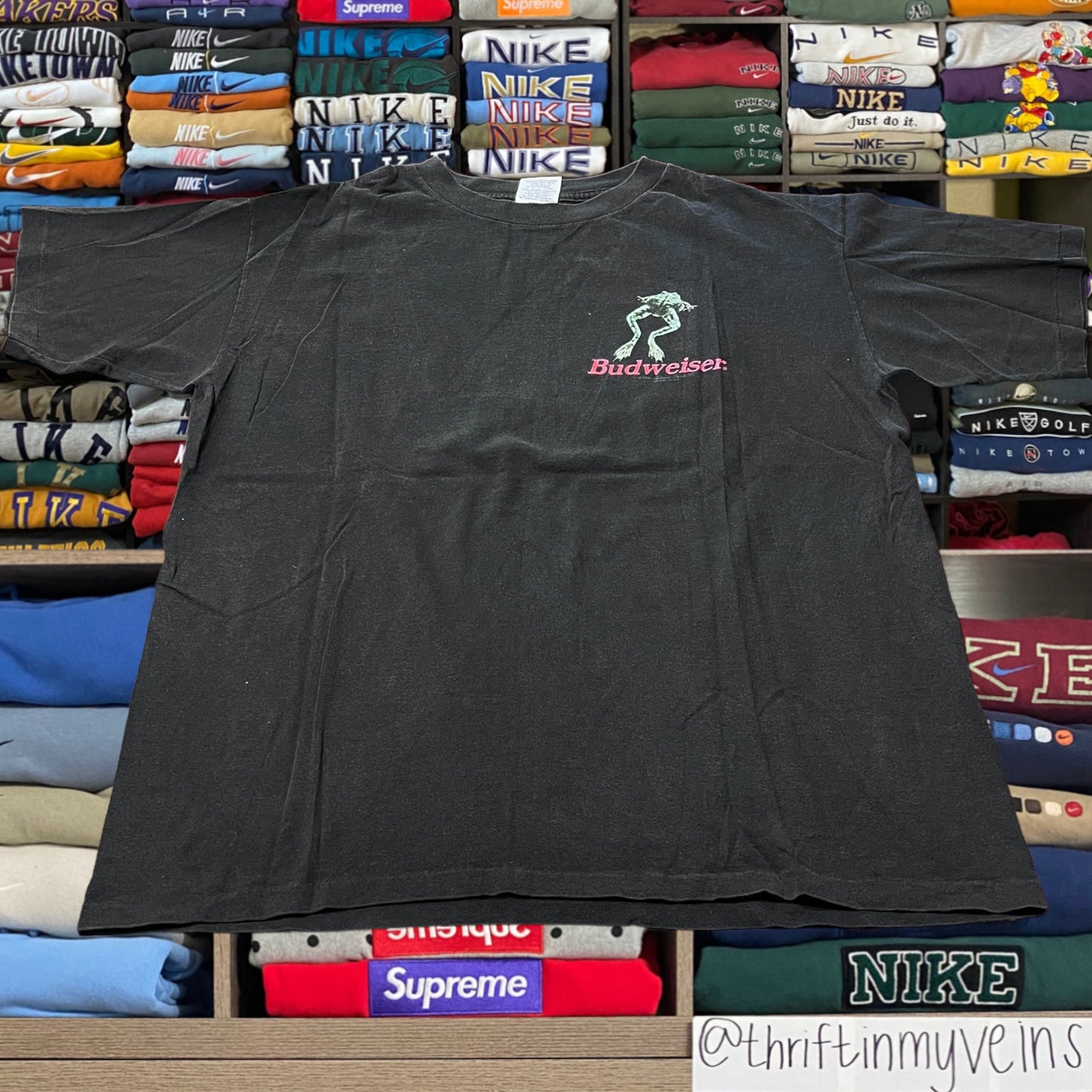 90s Budweiser beer shirt