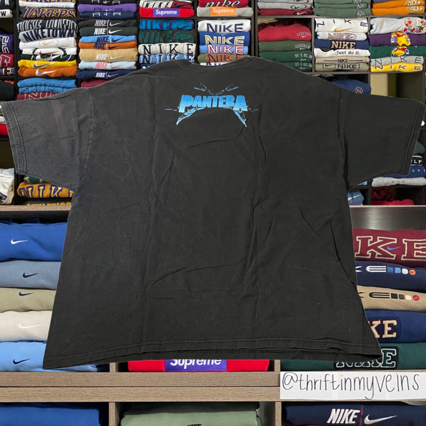 Y2K pantera band tee