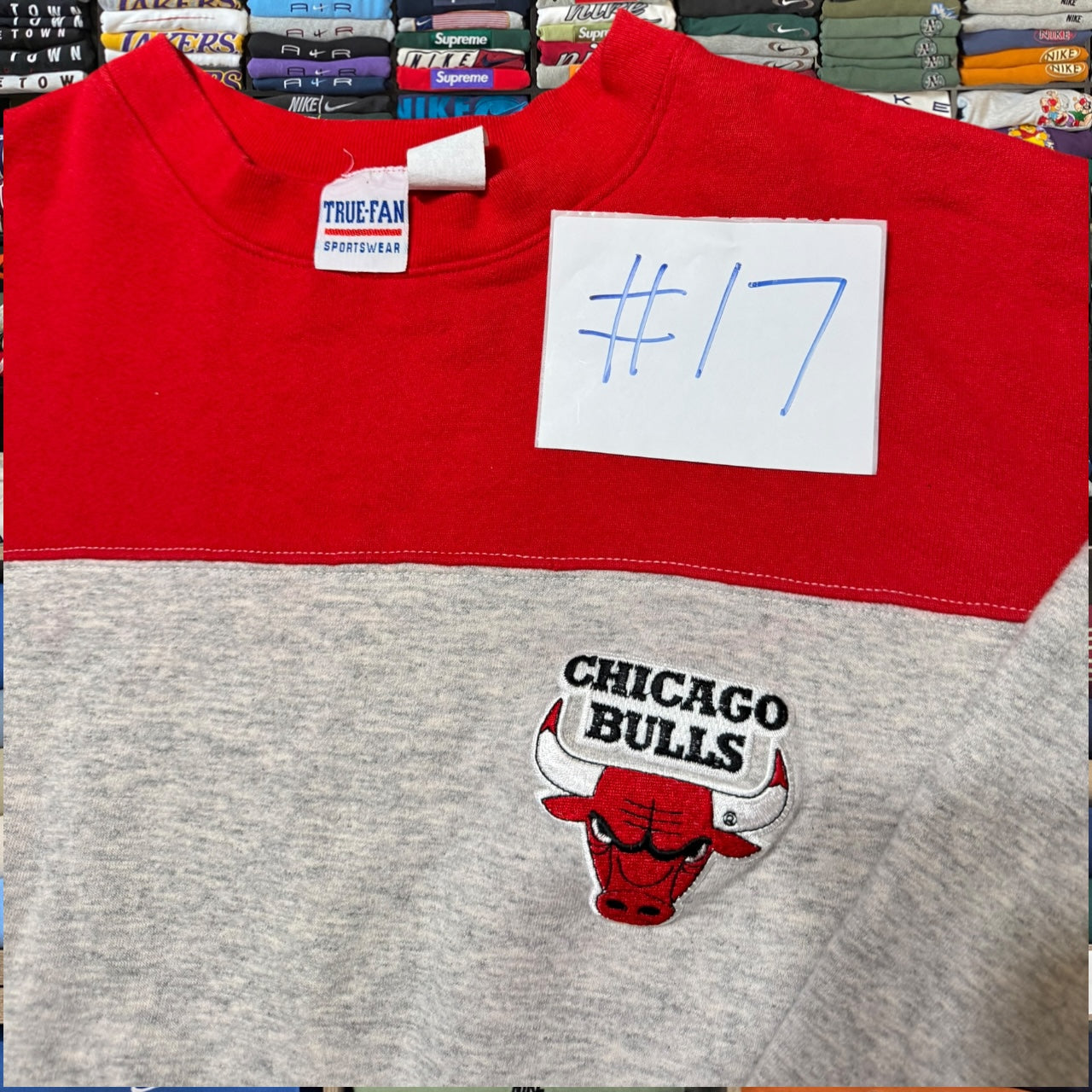 90s chicago bulls sweatshirt (Large)