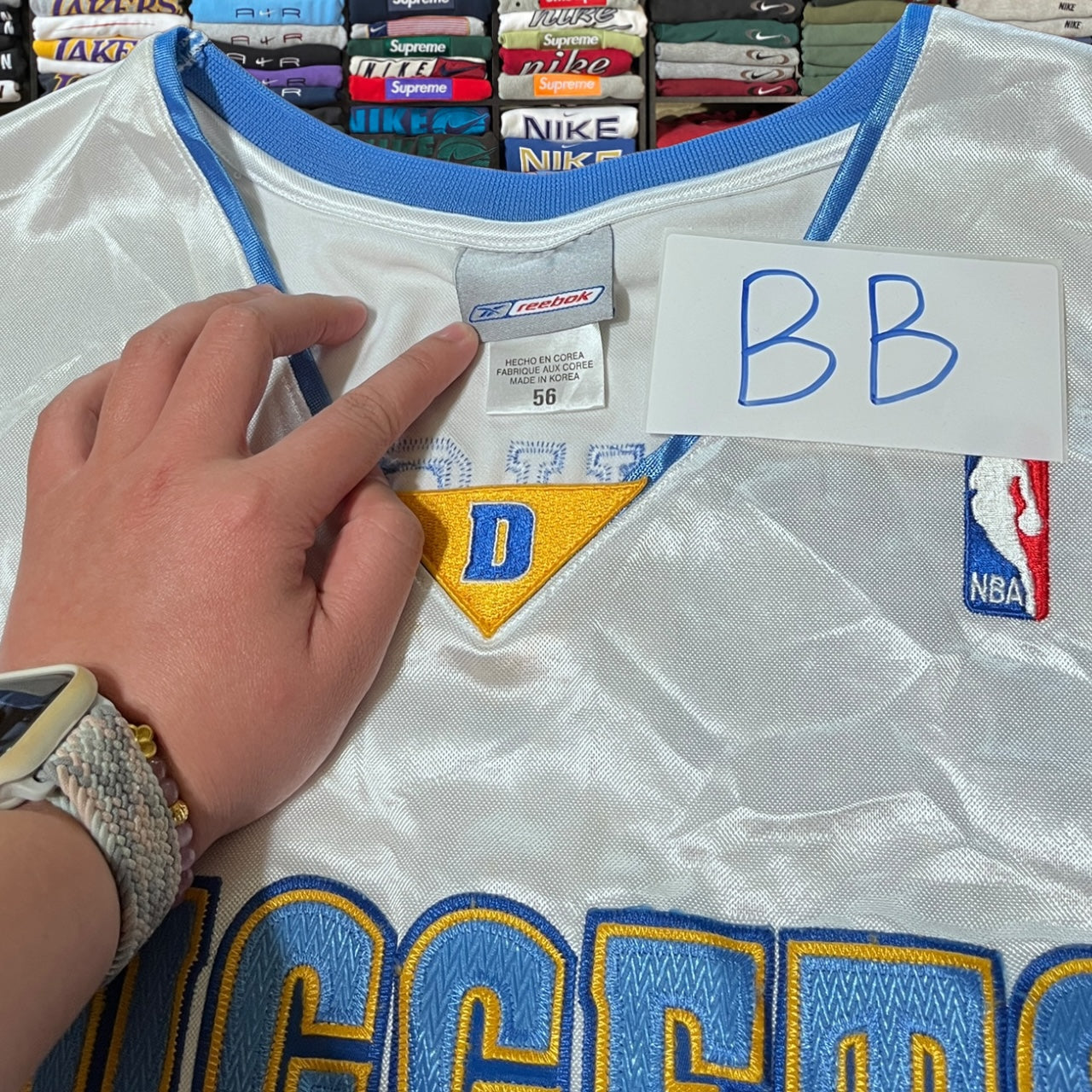 Y2K Carmelo Anthony 2006 Denver nuggets jersey