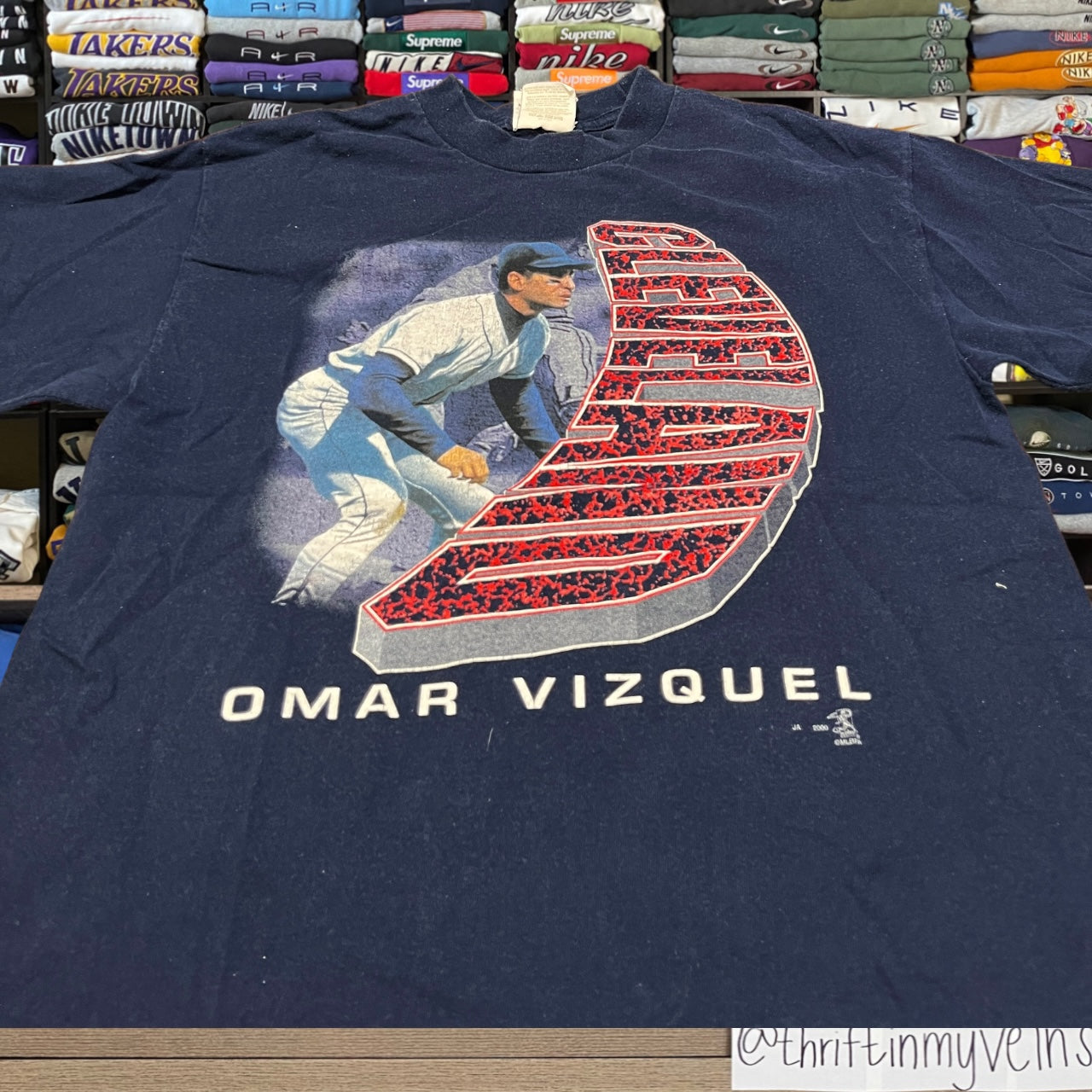 90s Cleveland Indians mlb baseball shirt