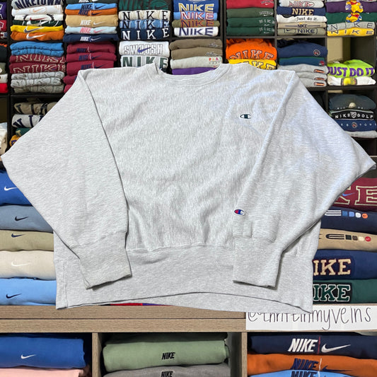 90s reverse weave champion sweater