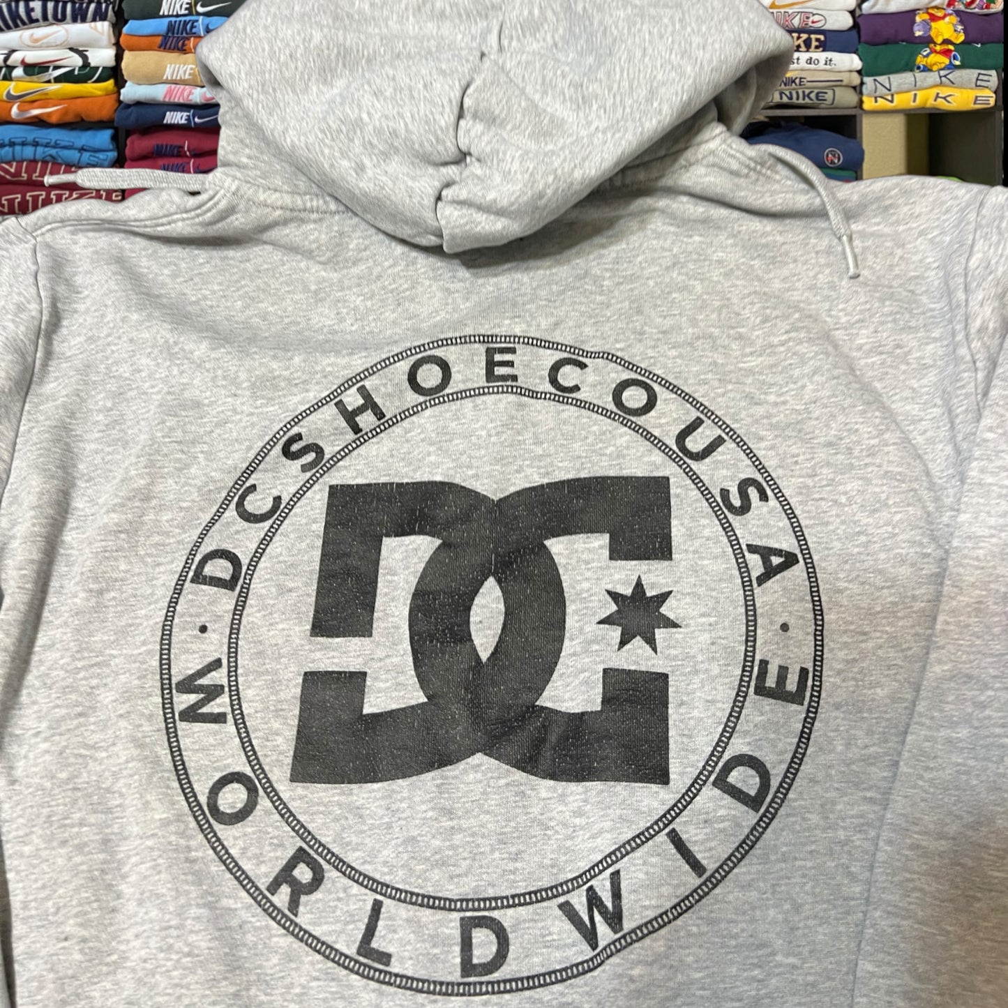 Y2K dc shoes full zip hoodie