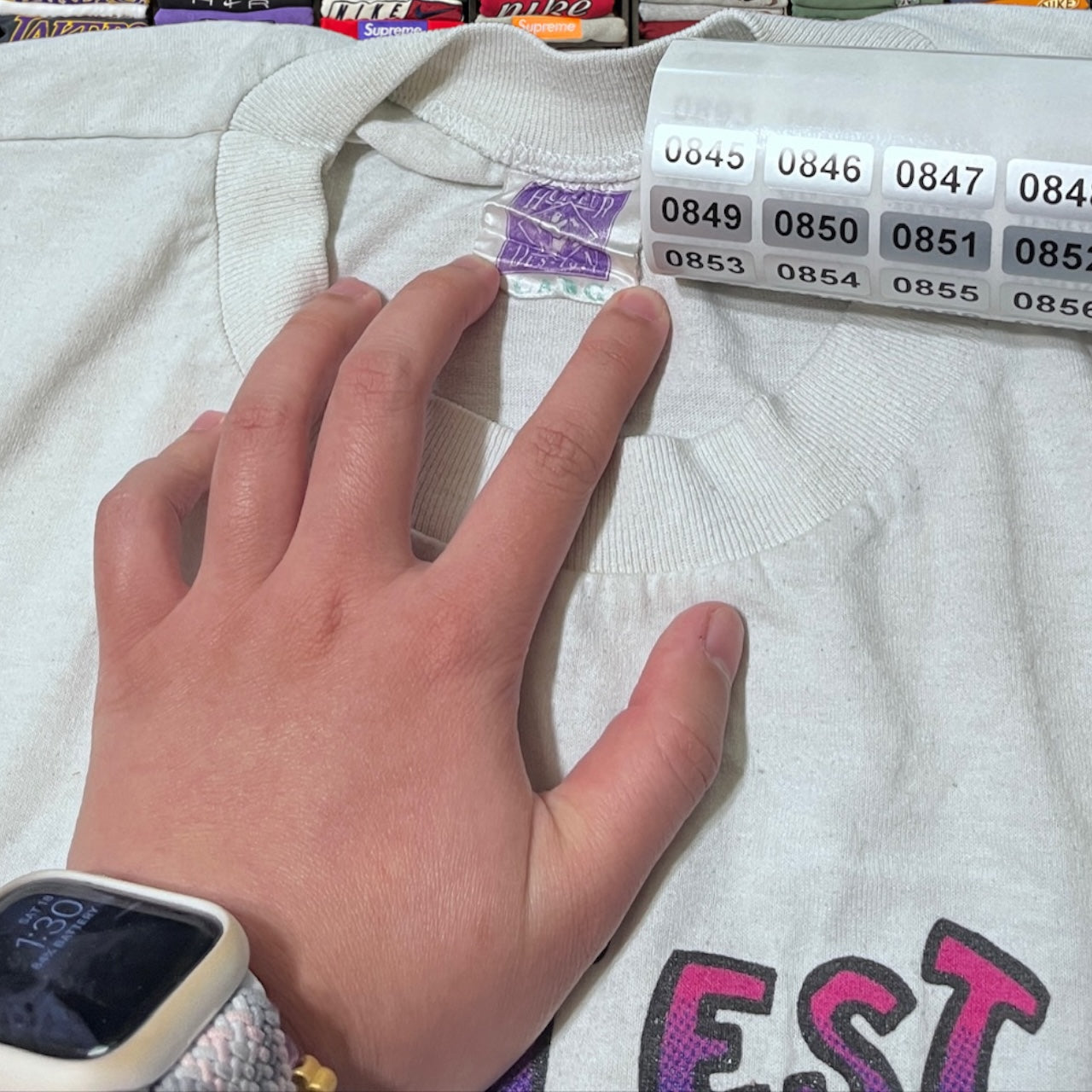 90s basketball hoop shirt