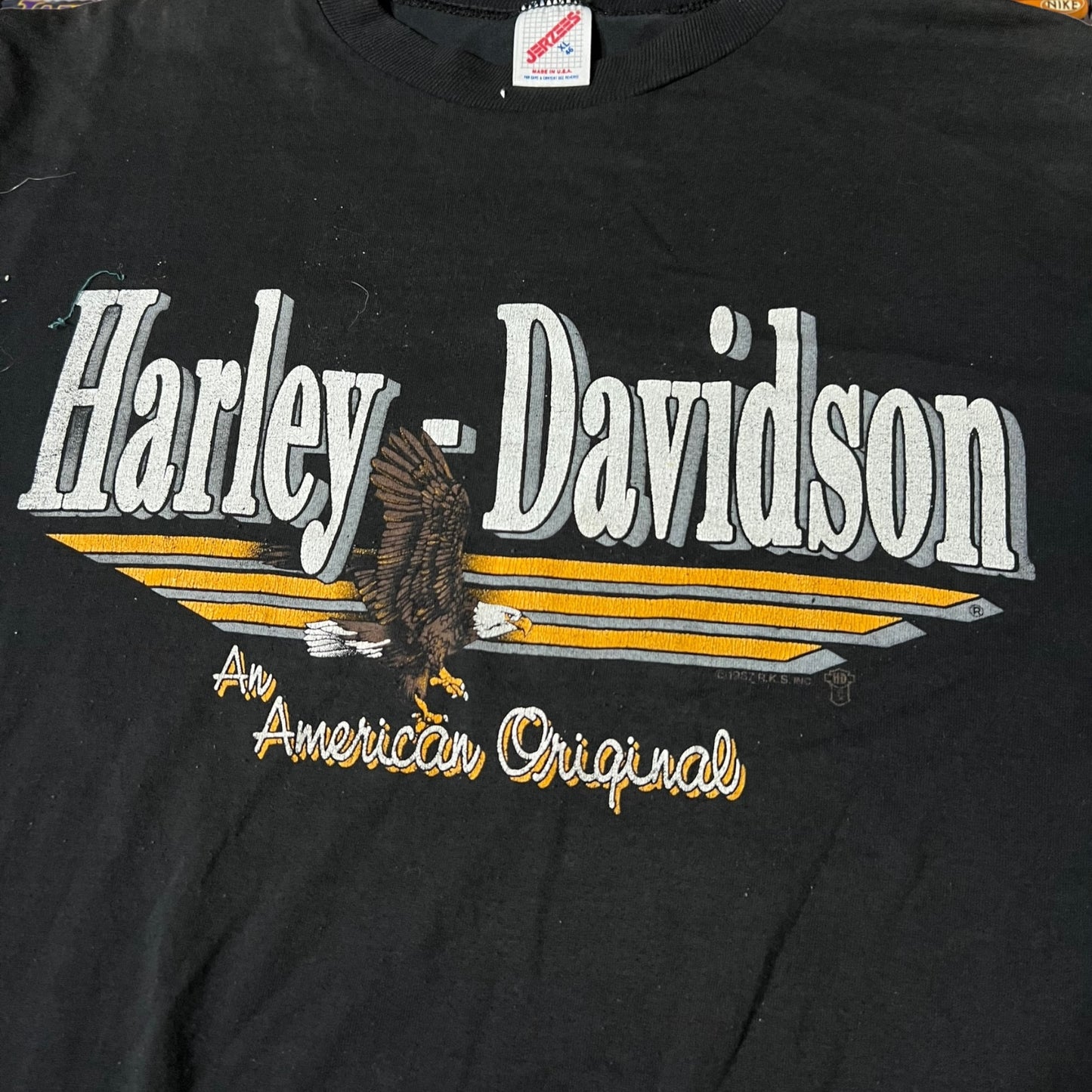 90s Harley Davison biker motorcycle shirt
