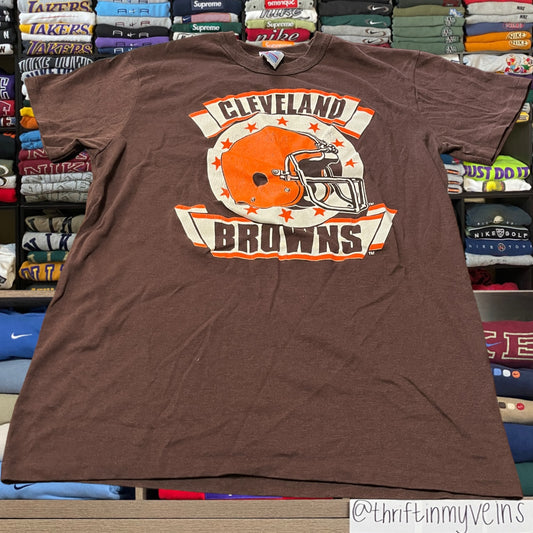 90s Cleveland browns nfl football shirt