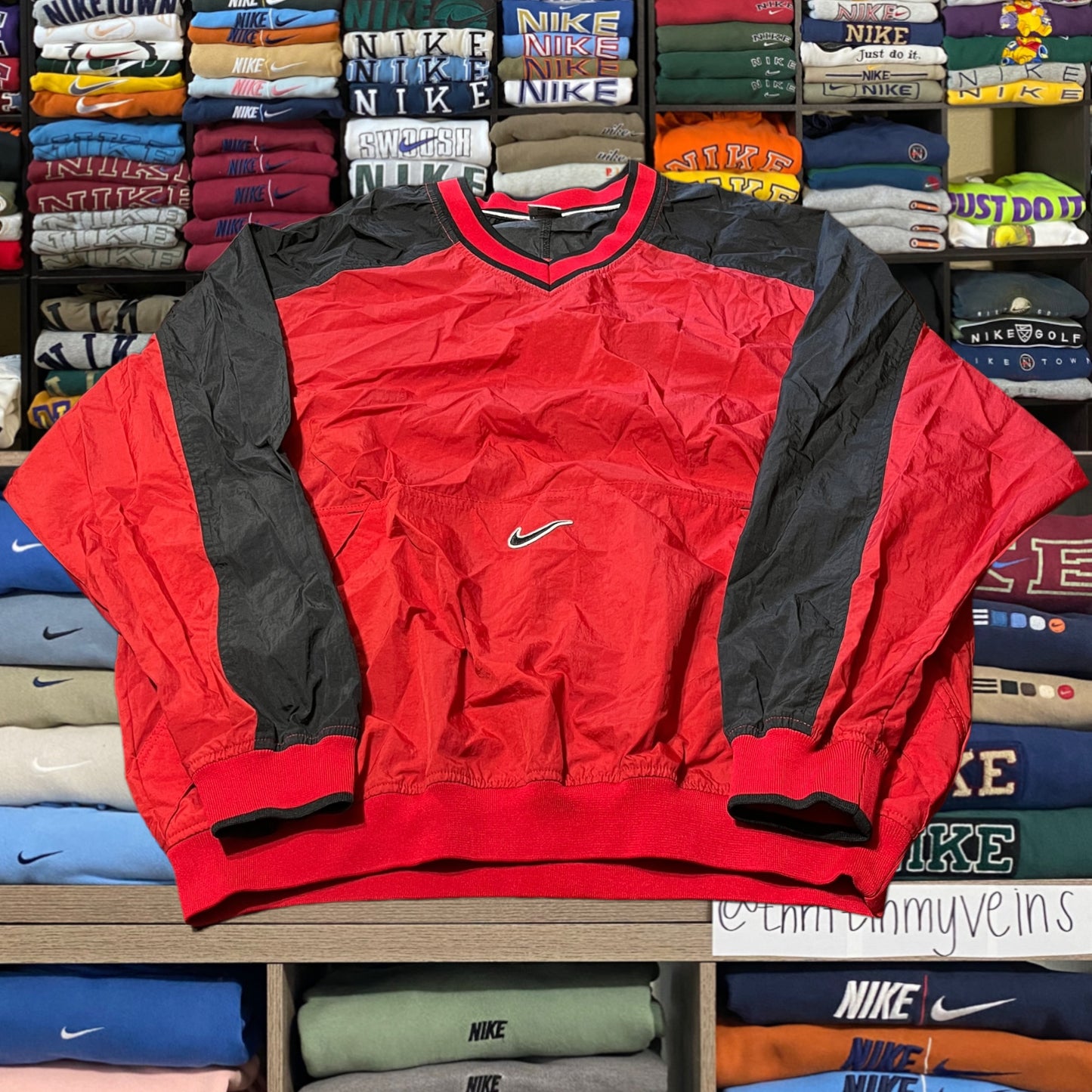 90s Nike pull over windbreaker