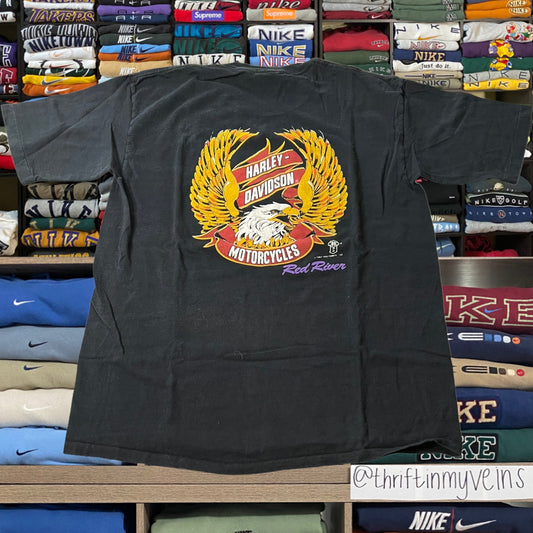 1993 harley biker shirt ( large )