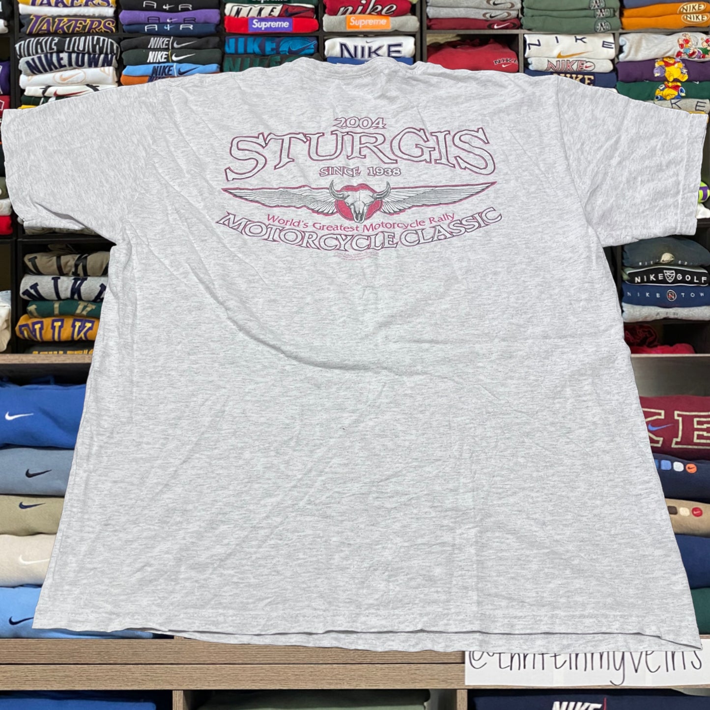 Y2k sturgis 2004 biker shirt