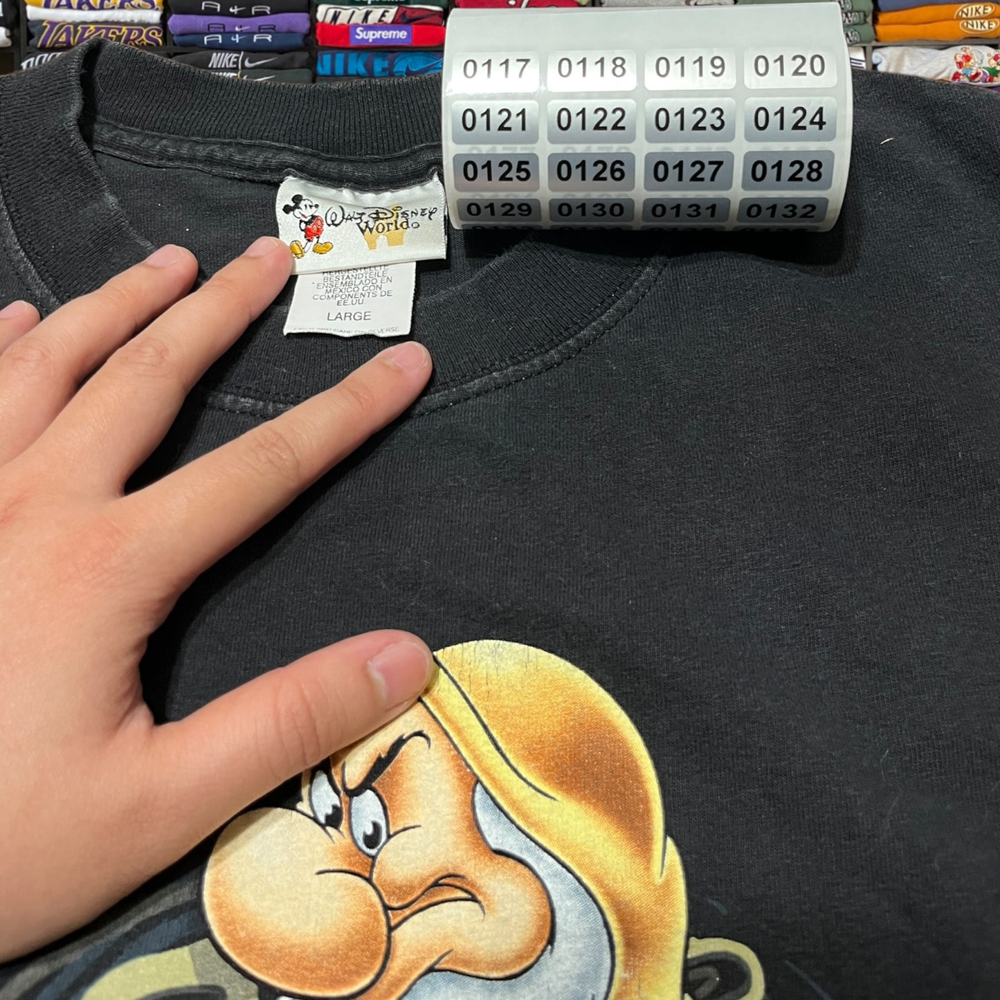 90s grumpy Disney shirt