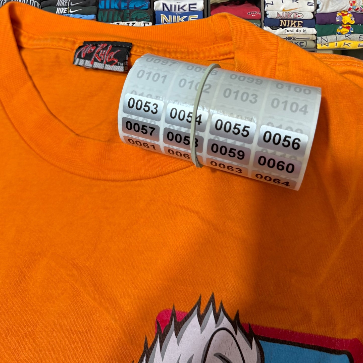 Y2K no fear skater shirt
