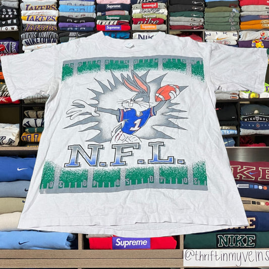 90s bugs bunny nfl all over print