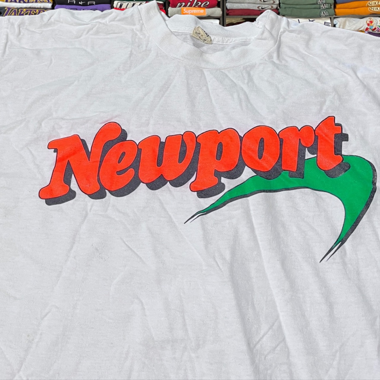 90s newport cigarettes promo shirt
