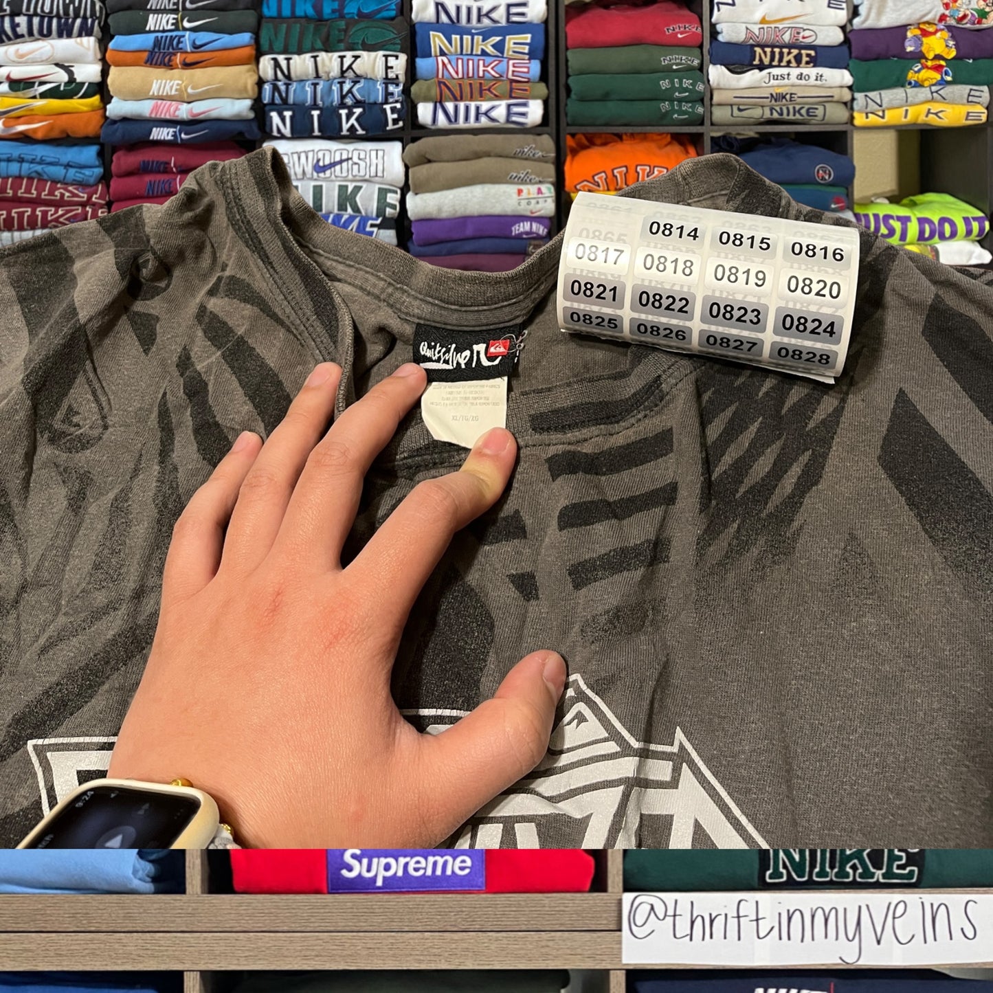 Y2k quiksilver skater (xlarge)