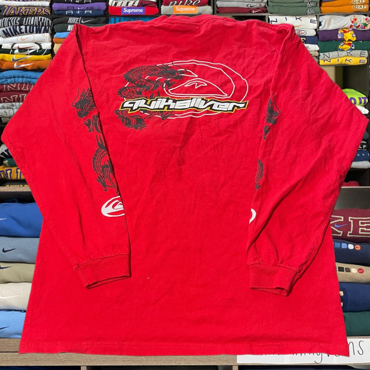 Y2K quiksilver skater long sleeve