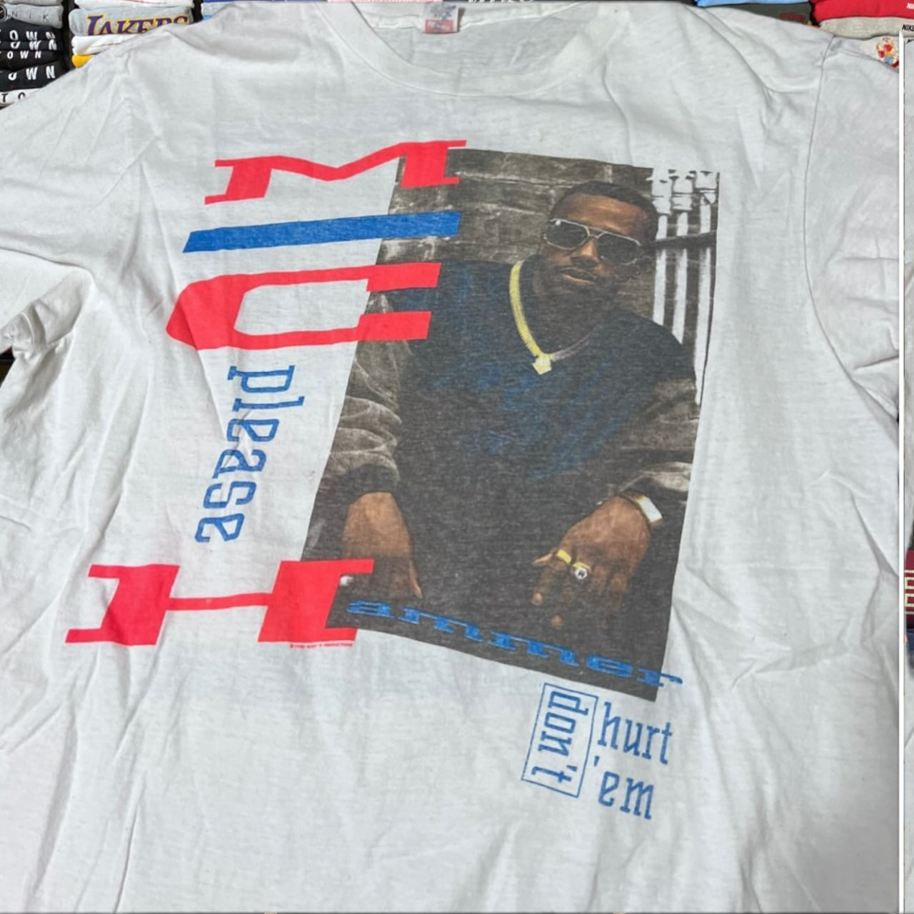 90s Mc hammer music shirt