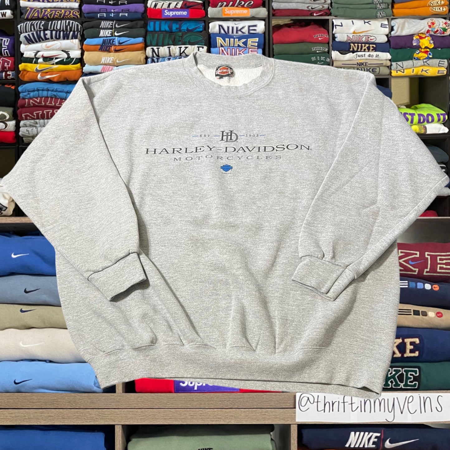2000 Harley Davidson sweater biker ( xlarge )