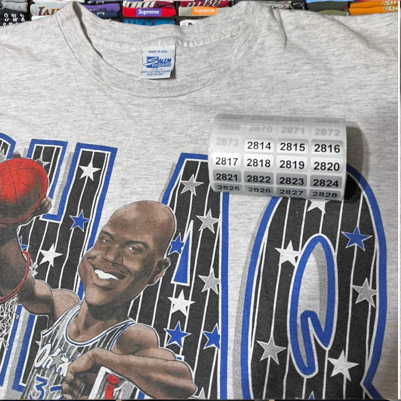 90s Shaq nba basketball shirt