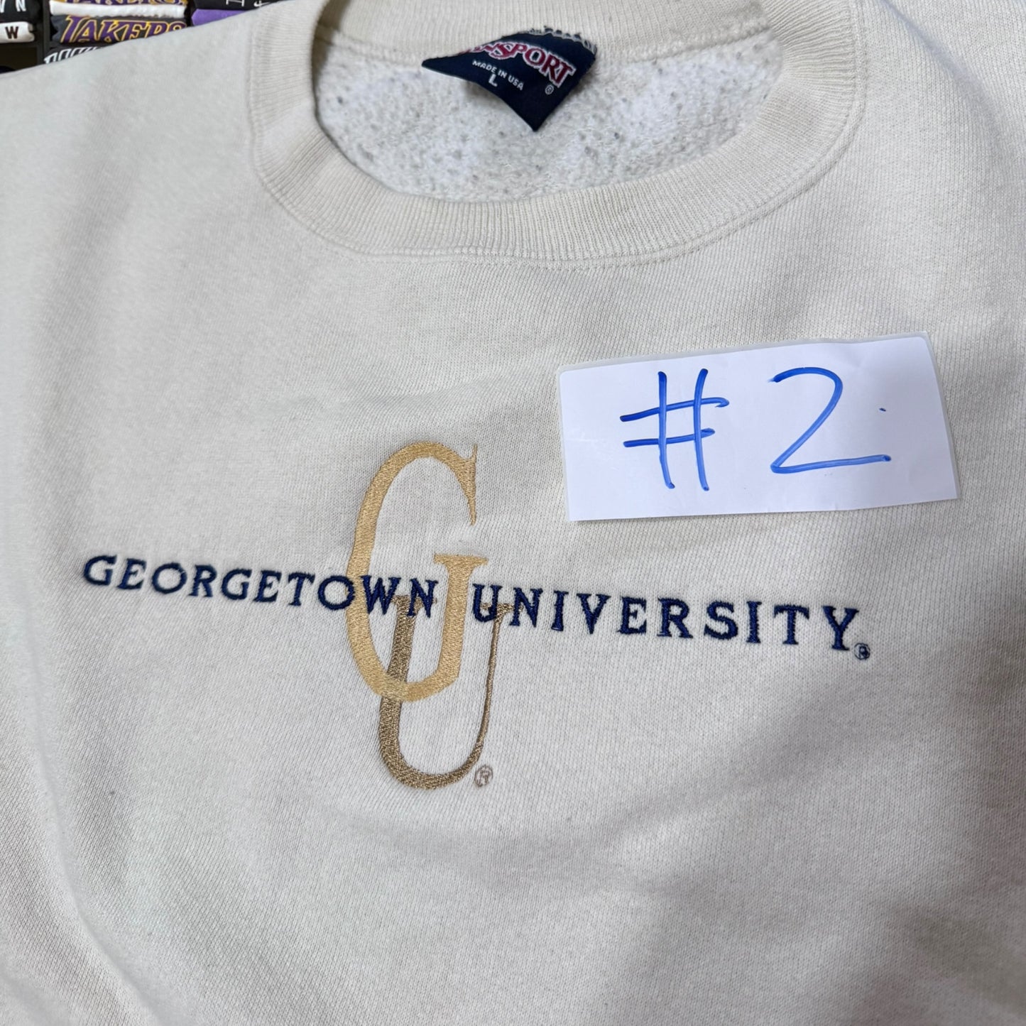 90s Georgetown university sweater