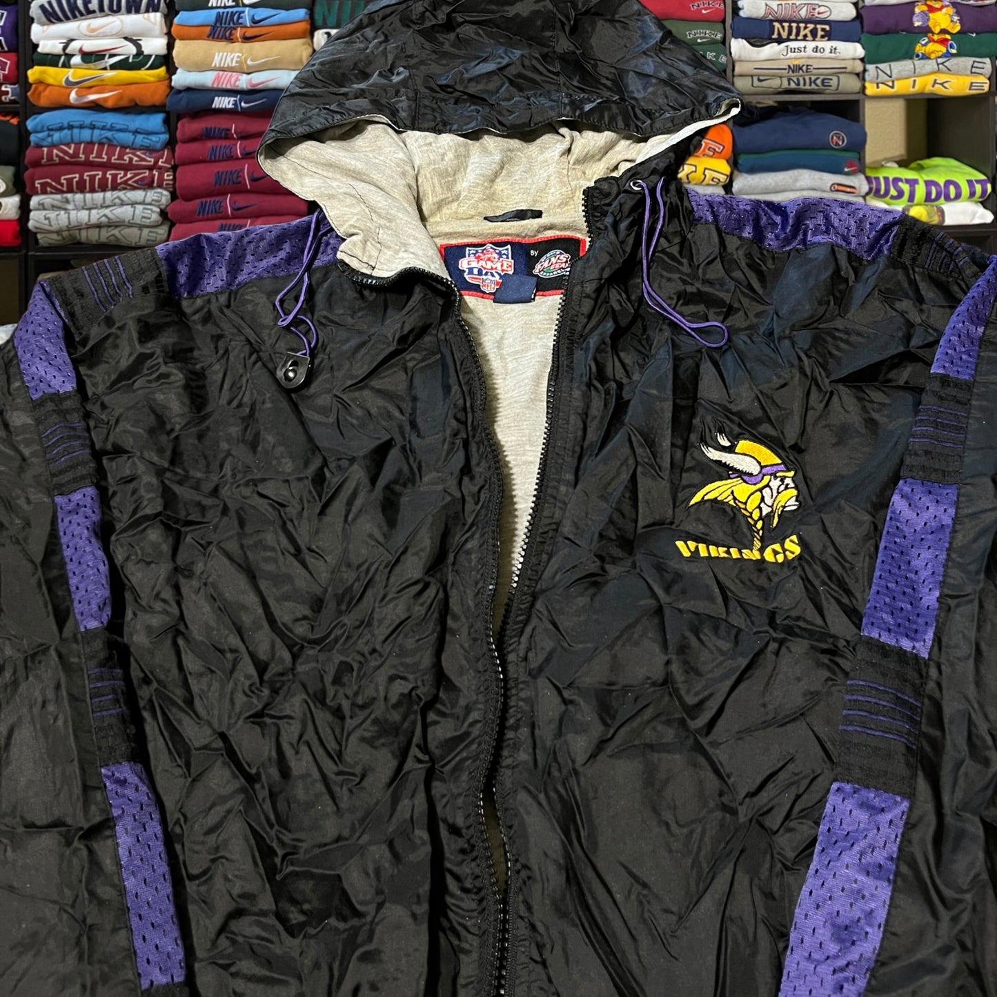 90s Minnesota Vikings nfl football jacket